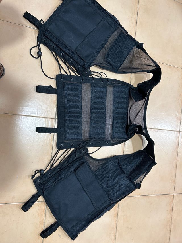 Chaleco táctico negro
