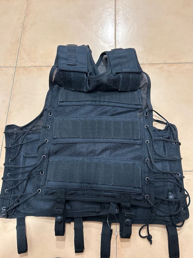 Chaleco táctico negro