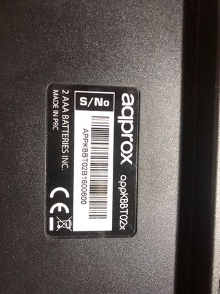 Teclado inalambrico