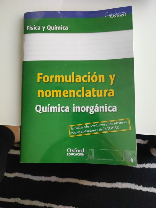 Libro química inorgánica 2 bachillerato