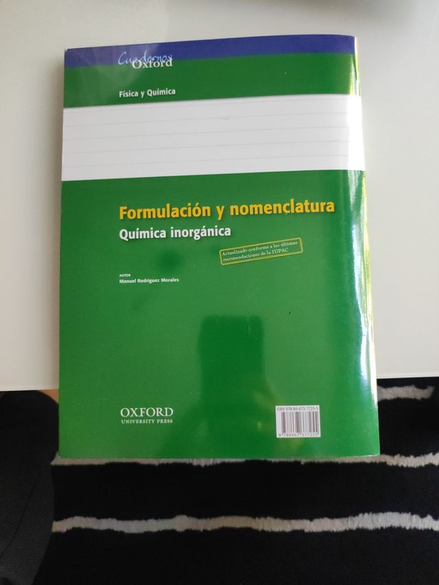 Libro química inorgánica 2 bachillerato