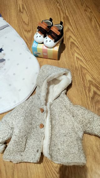 Chaquetas abrigo bebe niño 0-3 meses