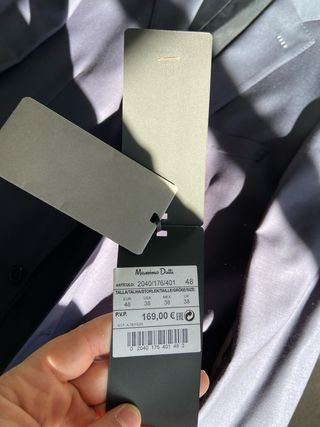Traje Massimo Dutii