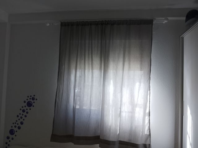 Barras + cortinas + visillo