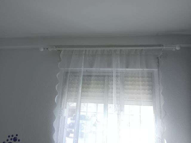 Barras + cortinas + visillo