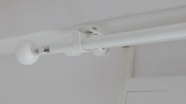 Barras + cortinas + visillo