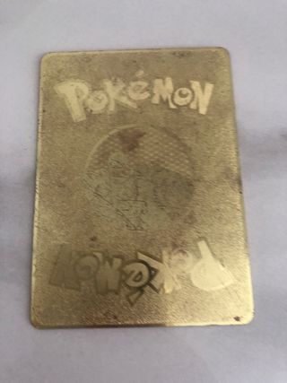 Pokemon cartas metalicas