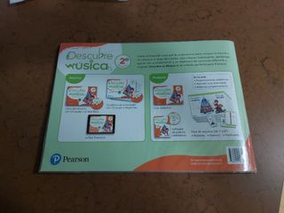 Libro descubre la música 2° primaria de PEARSON