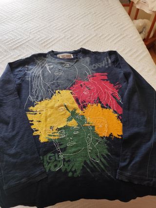  Camiseta manga larga hombre Desigual