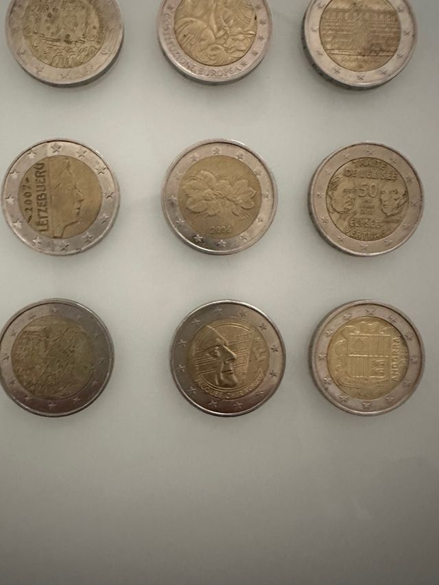 Monedas de 2 Euros coleccion 