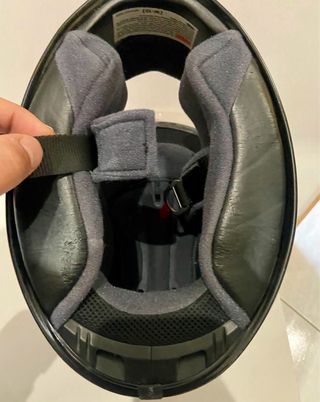 Casco moto integrale vintage shoey