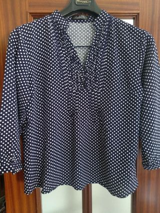 Blusa de lunares