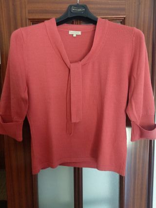 Blusa coral medias mangas