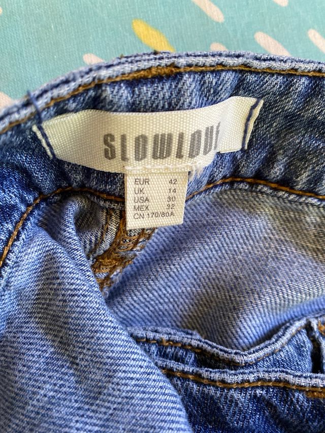 Pantalon vaquero de Slowlove pata ancho