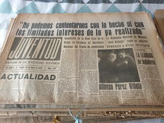 Periodicos JUVENTUD entre 1946 y 1950