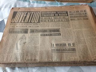 Periodicos JUVENTUD entre 1946 y 1950