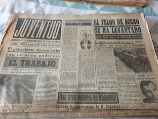 Periodicos JUVENTUD entre 1946 y 1950