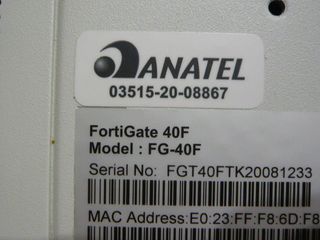 Firewall Fortinet FortiGate FG-40F