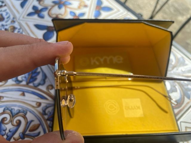 Occhiali da sole kyme stevie tipo rayban a goccia