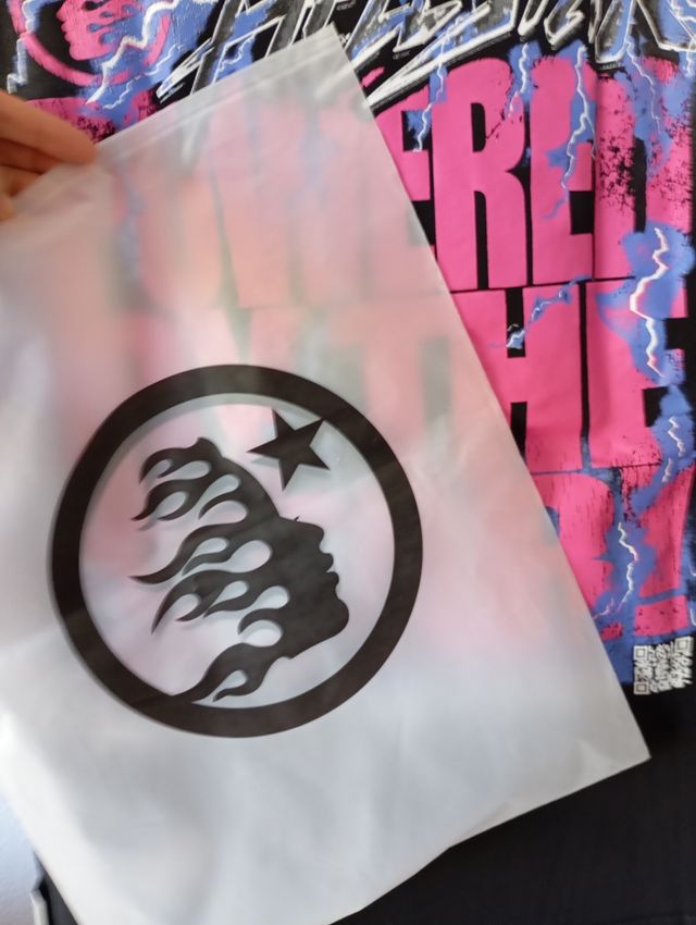 💕💜🤩camiseta HELLSTAR casco cerebro S