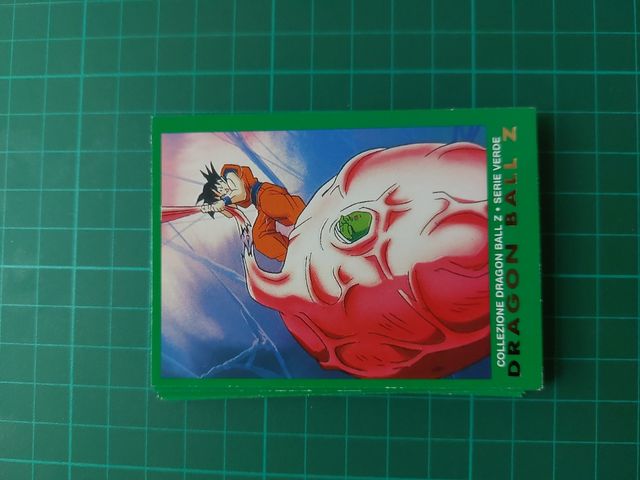 Dragon Ball cards Serie Verde y plata italiano