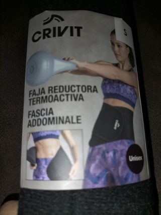 Faja reductora. Unisex.