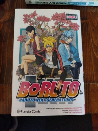 Manga libro boruto