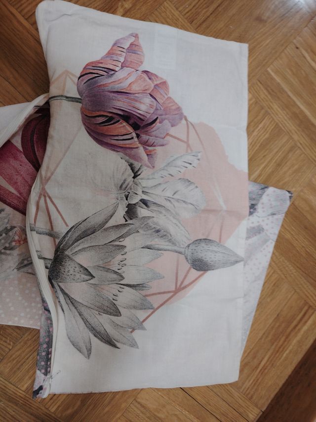 Oferta! Funda cojín rosas