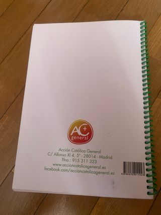 Cuaderno vida cristiana