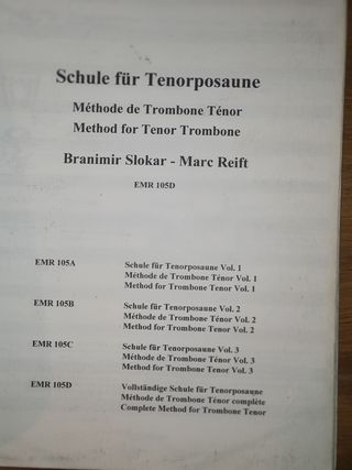 Libros trombon