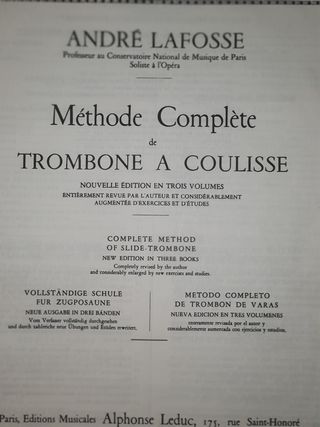 Libros trombon