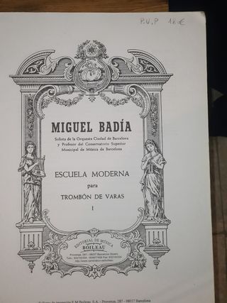 Libros trombon