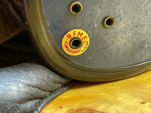 Casco CLIMAX ANTIGUO homologado Nº 18 por R.F.M.E.