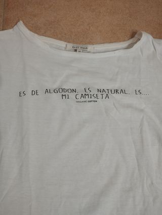 Camiseta media manga 
