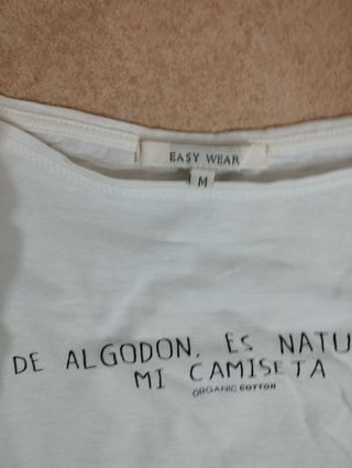 Camiseta media manga 