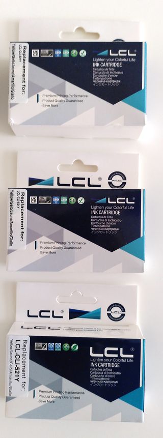 Se REGALAN cartuchos de tinta CLI-521 CMYK