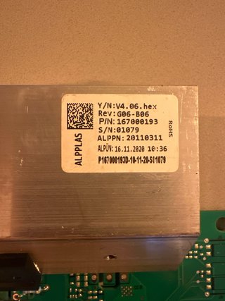 Modulo placa induccion Beko repuesto