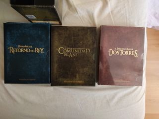 DVD El Señor de los Anillos extendida