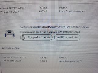 Controller ps5 astrobot