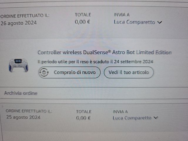 Controller ps5 astrobot