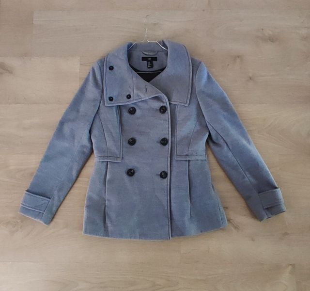 Cappotto donna H&M taglia Eur 38-M colore grigio