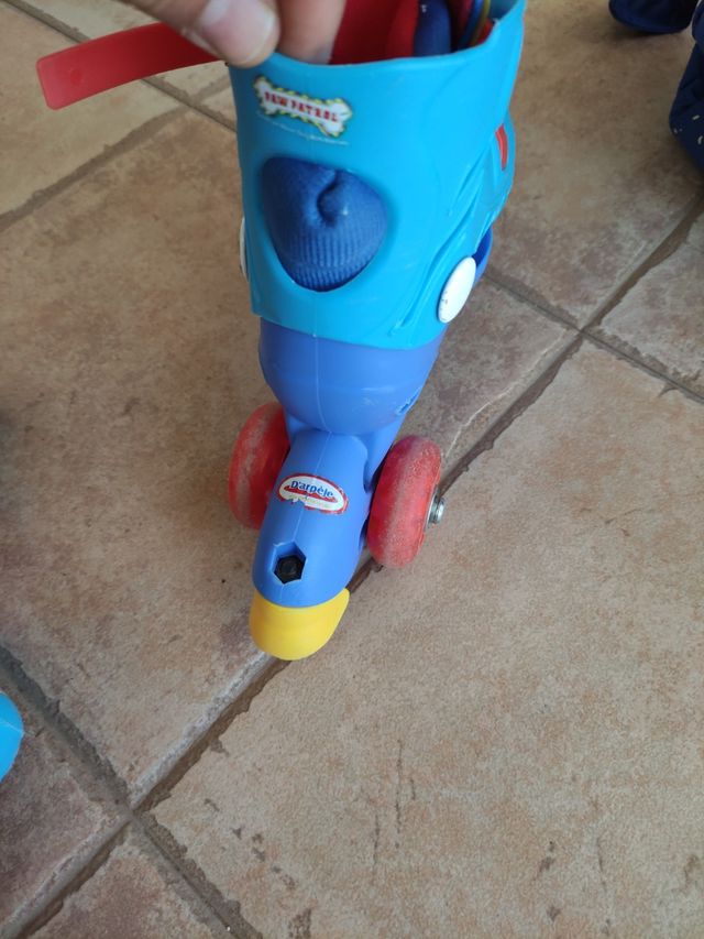 Patines 3 ruedas niños tallas 27 a 30