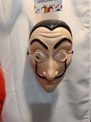 Disfraz La casa de papel Adulto + Rifle + Mascara