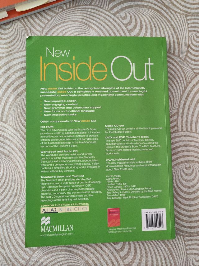 New Inside Out Elementary Student's Book