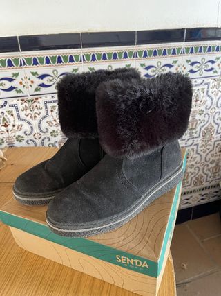Botines negros