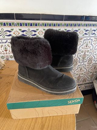 Botines negros