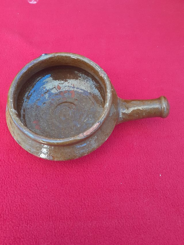 Olla francesa antigua barro