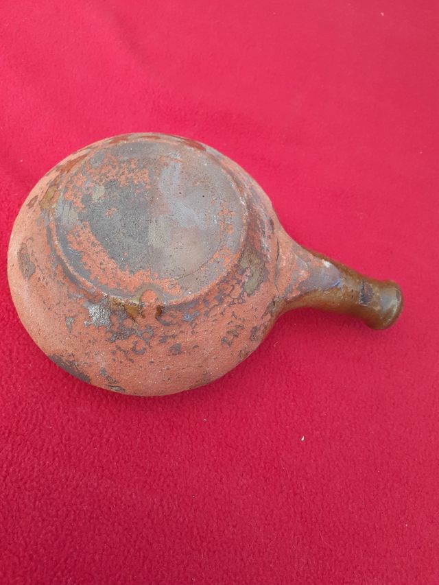 Olla francesa antigua barro