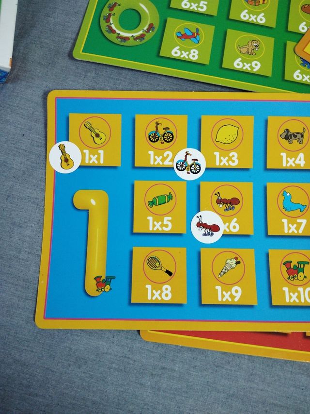 Juego educativo Tablas de multiplicar