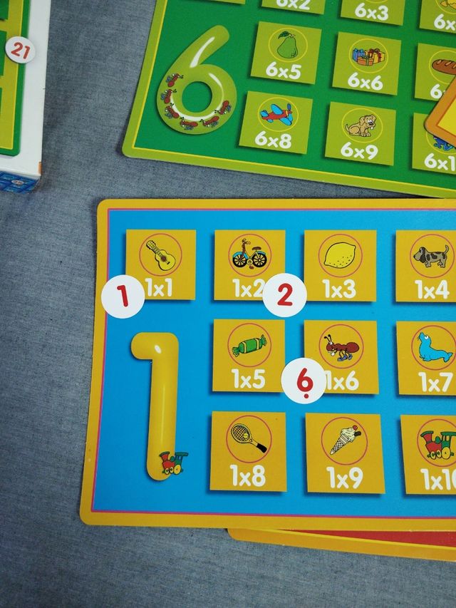 Juego educativo Tablas de multiplicar